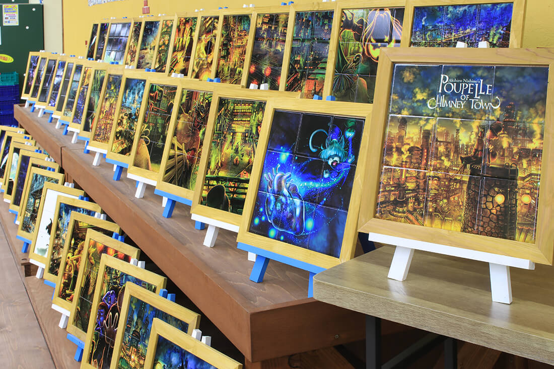 えんとつ町のプペルタイルの絵本展