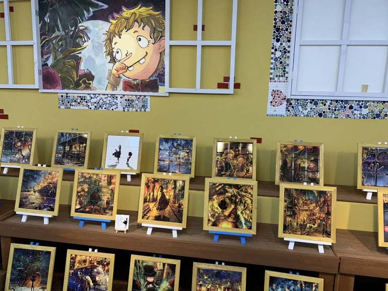 えんとつ町のプペル・タイルの絵本展