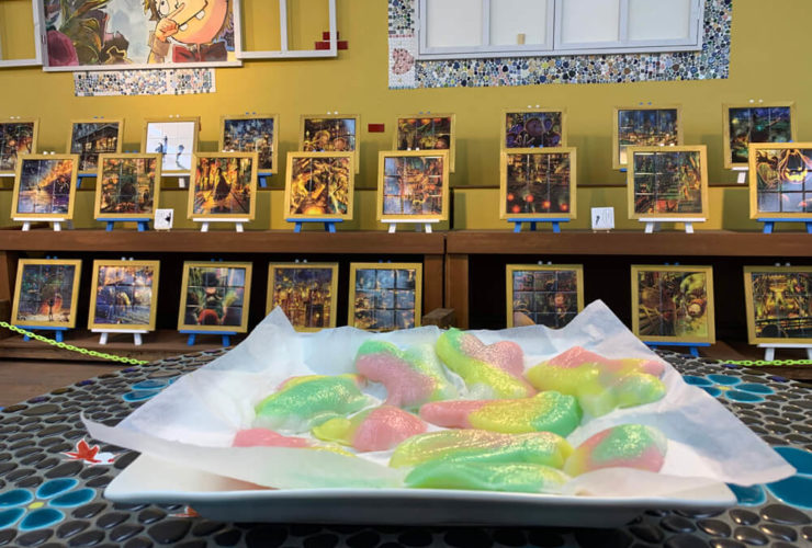 惣菜部のお母ちゃん二人による おこしもの づくり体験